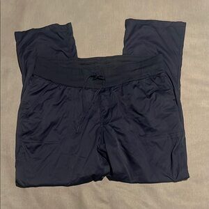 North Face Casual Navy Pants with Drawstring Size XL